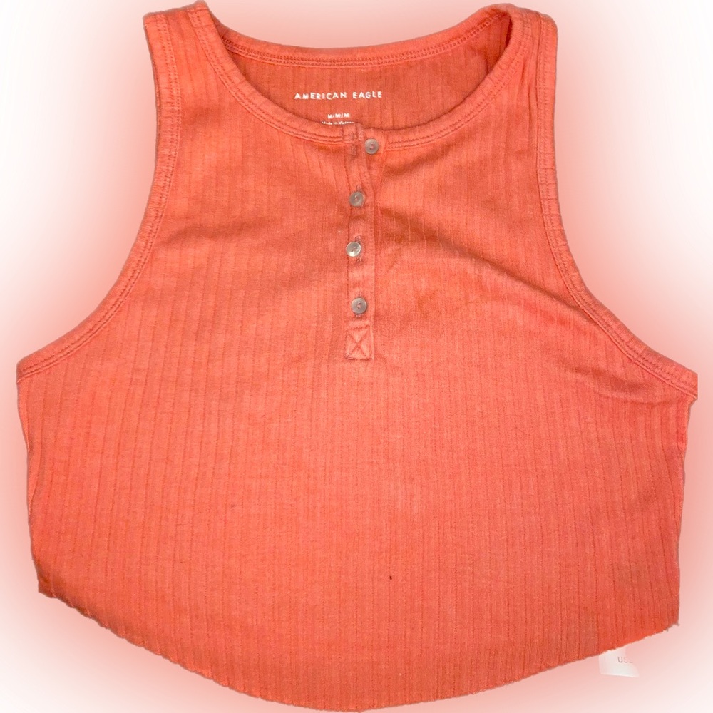 AE Henley Crop Scoopneck Tank (medium)
